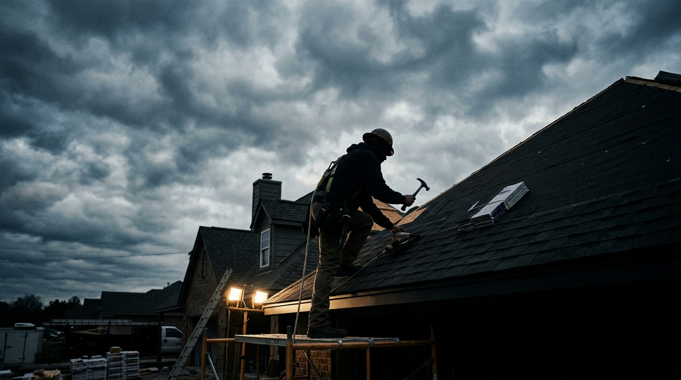 Roof background